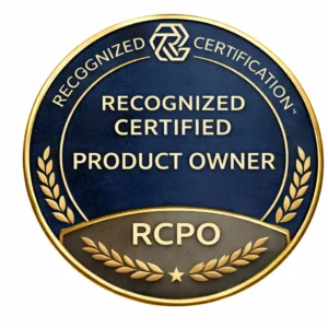 Recognized Certified Product Owner (PT-BR)